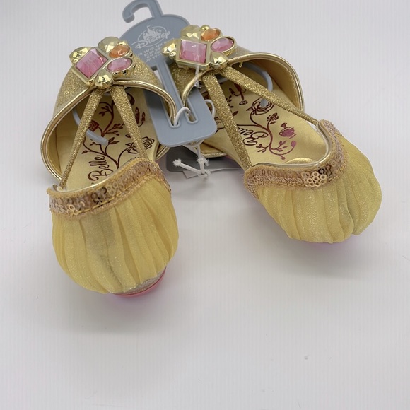NWT Disney Princess Belle Costume Shoes - Yellow - Picture 9 of 10